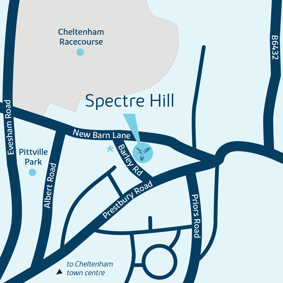 Development map for spectre hill